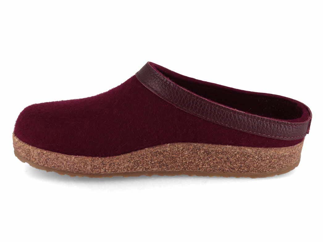 1 HAFLINGER-Clog--Grizzly-Torben-Bordeaux #farbe_Red
