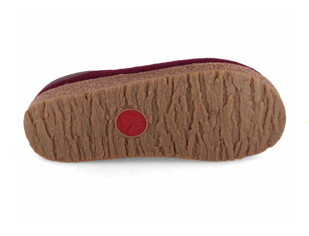 1 HAFLINGER-Clog--Grizzly-Torben-Bordeaux #farbe_Red