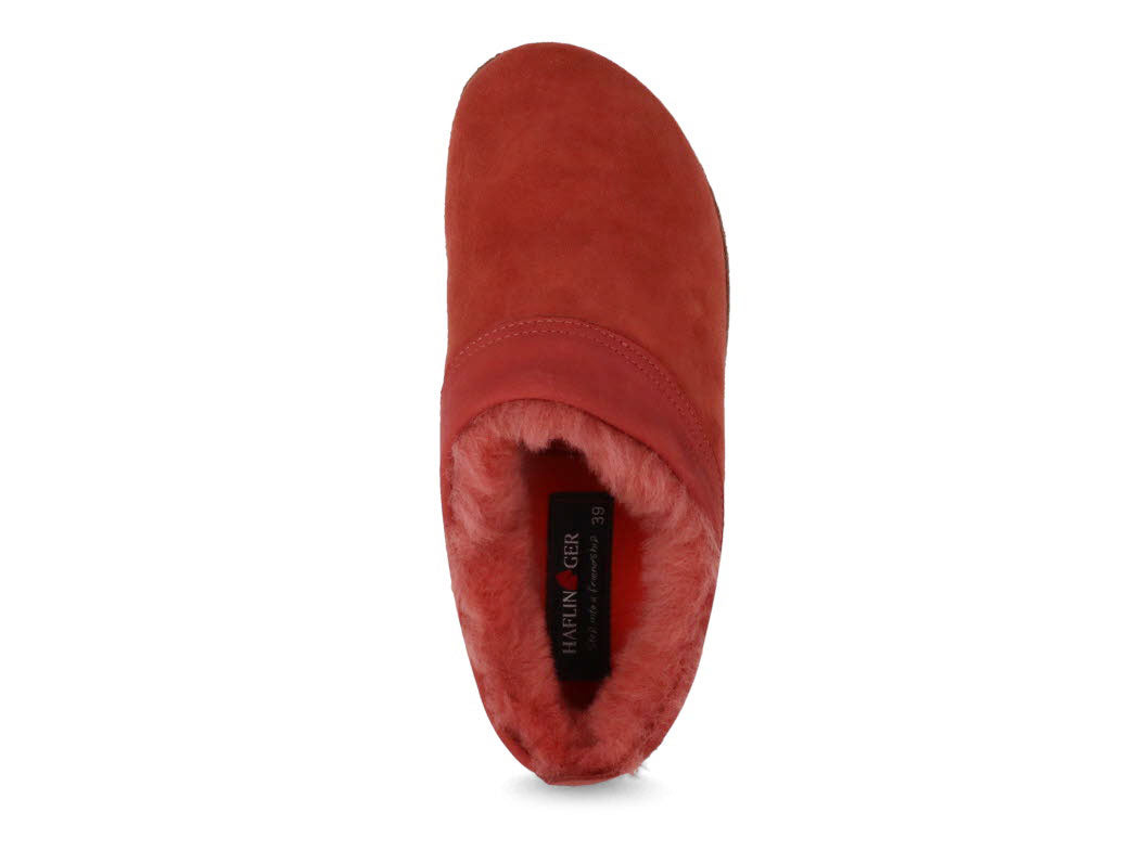 1 HAFLINGER-Clog--Snowbird-Cinnamon #farbe_Orange