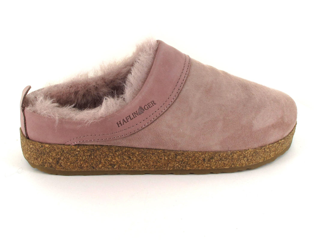 1 HAFLINGER-Womens-Slippers-with-Shearling-Snowbird-rosewood #farbe_Pink
