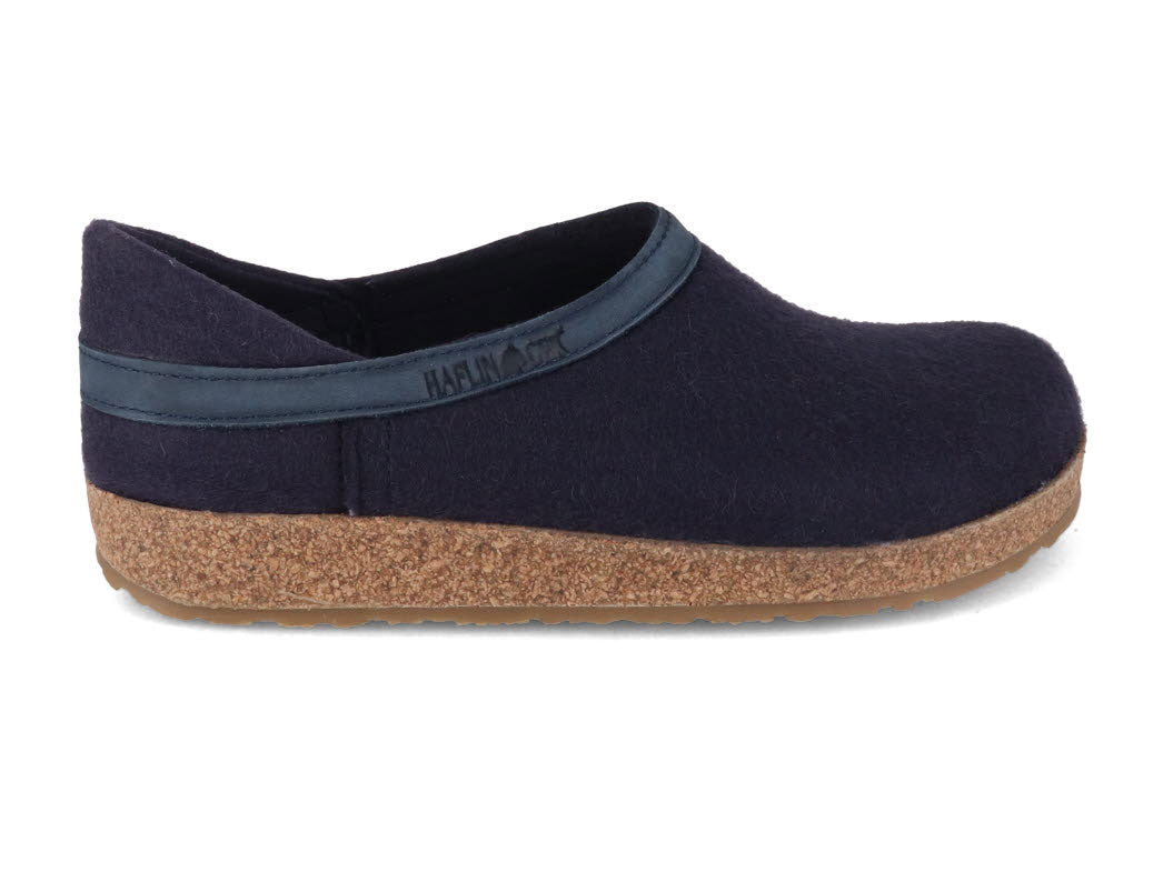1 HAFLINGER-Clog--Grizzly-Buffalo-Midnight-Blue #farbe_Blue
