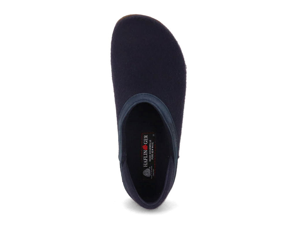 1 HAFLINGER-Clog--Grizzly-Buffalo-Midnight-Blue #farbe_Blue