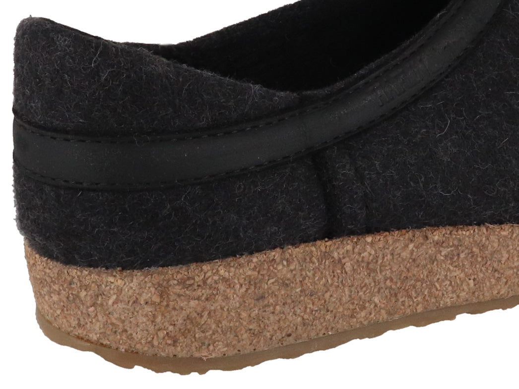 1 HAFLINGER-Clog--Grizzly-Buffalo-Graphite #farbe_Grey