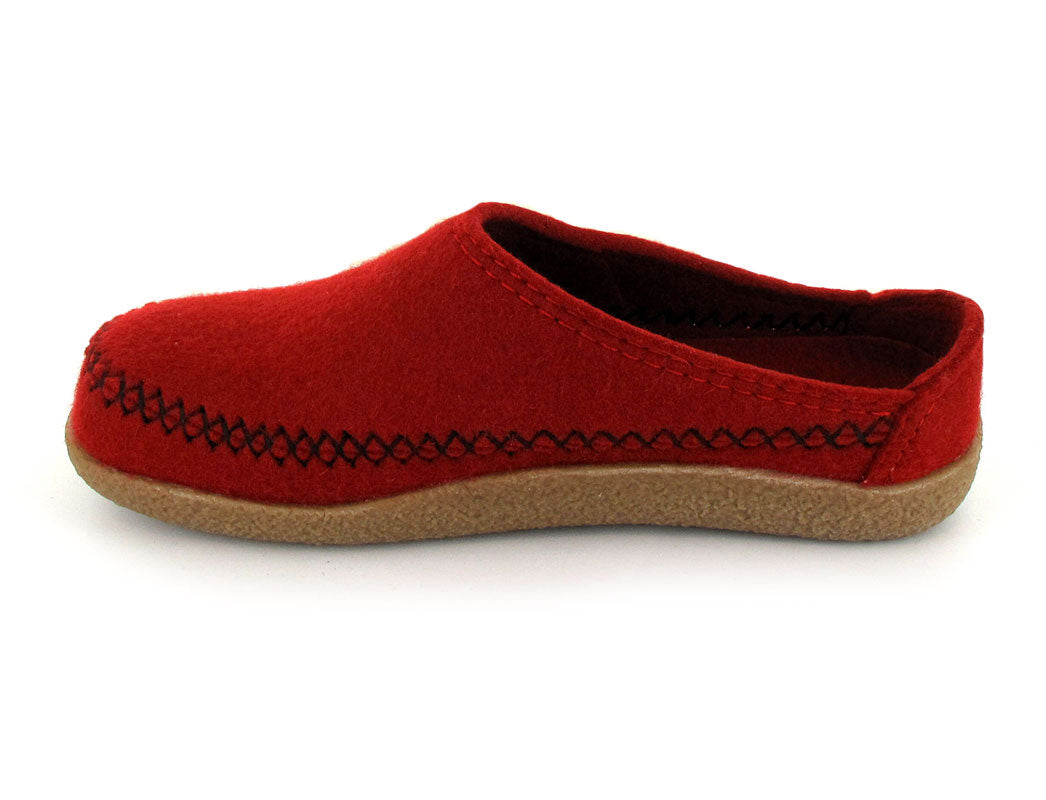 1 HAFLINGER-Clog--Blizzard-Credo-Ruby #farbe_Red