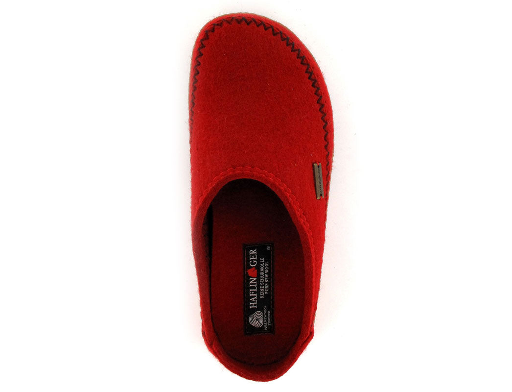 1 HAFLINGER-Clog--Blizzard-Credo-Ruby #farbe_Red