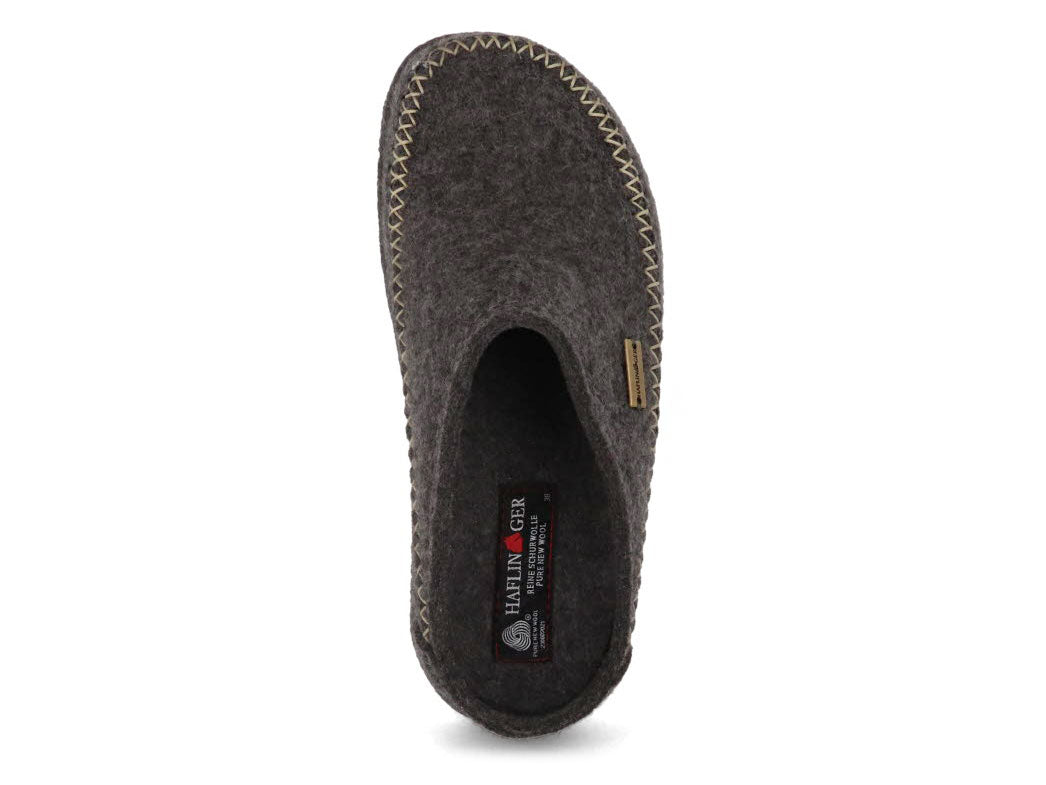 1 HAFLINGER-Clog--Blizzard-Credo-Anthracite #farbe_Grey