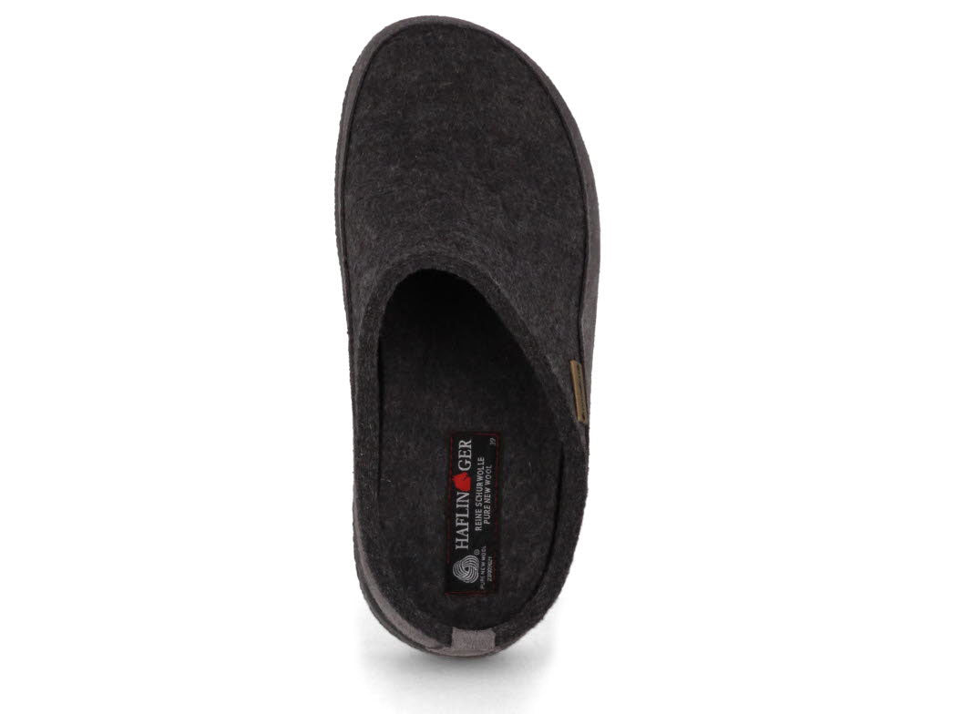 1 HAFLINGER-Clog--Blizzard-Skane-Anthracite #farbe_Anthrazit