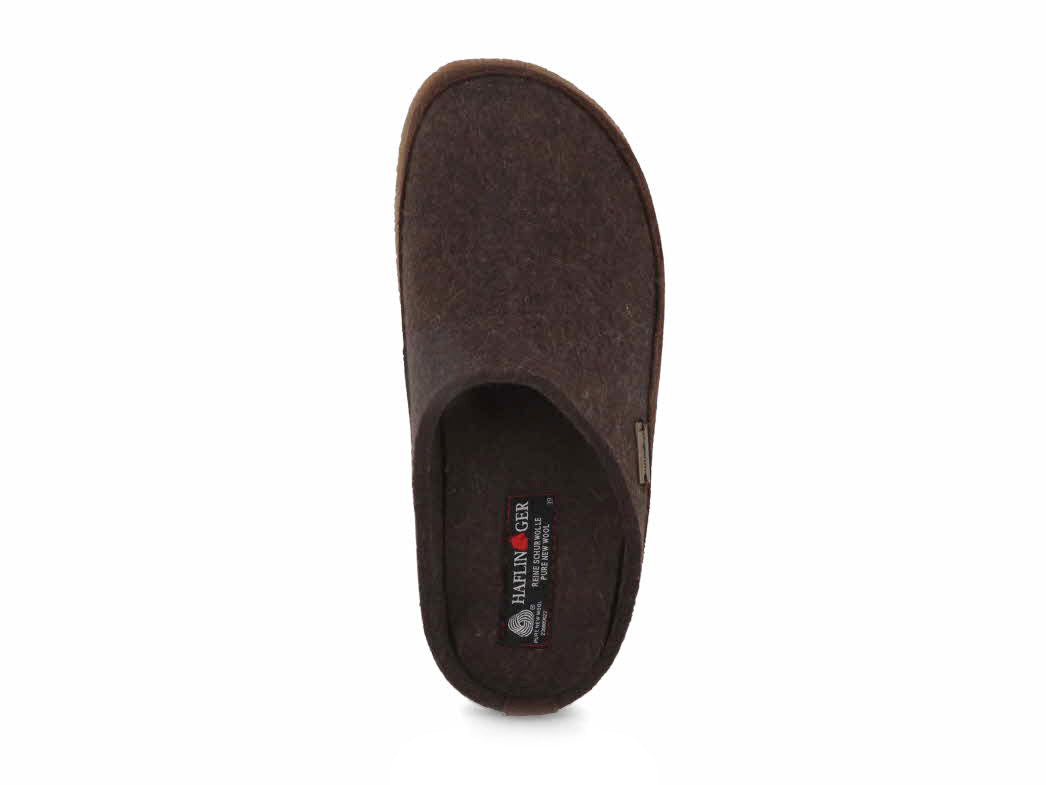 1 HAFLINGER-Men-Women-Clogs-Blizzard-Skane-brown #farbe_Brown