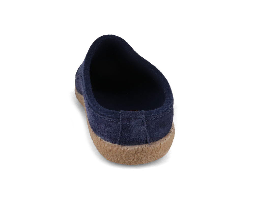1 HAFLINGER-Men-Women-Clogs-Blizzard-Skane-jeans #farbe_Blue