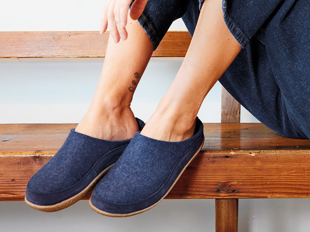 1 HAFLINGER-Men-Women-Clogs-Blizzard-Skane-jeans #farbe_Blue