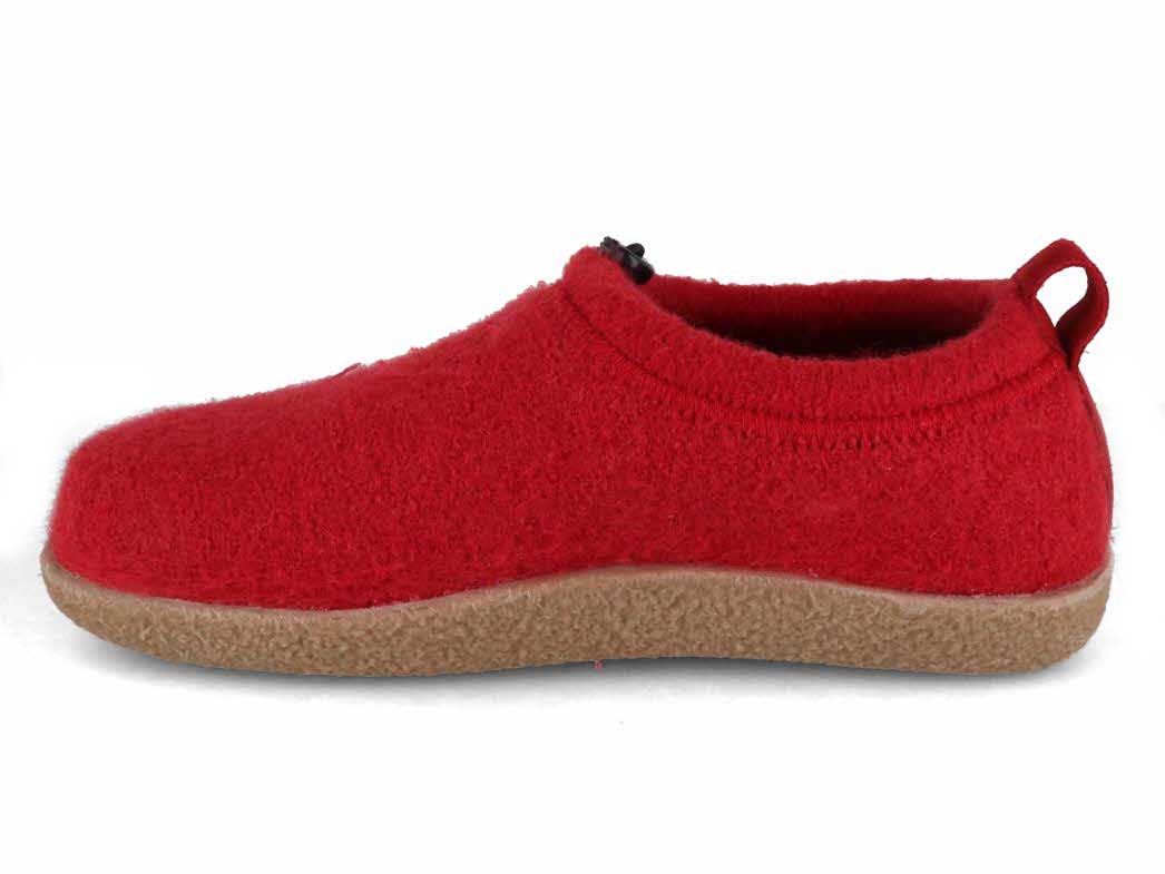 1 HAFLINGER-Slipper--Guido-Paprika #farbe_Red