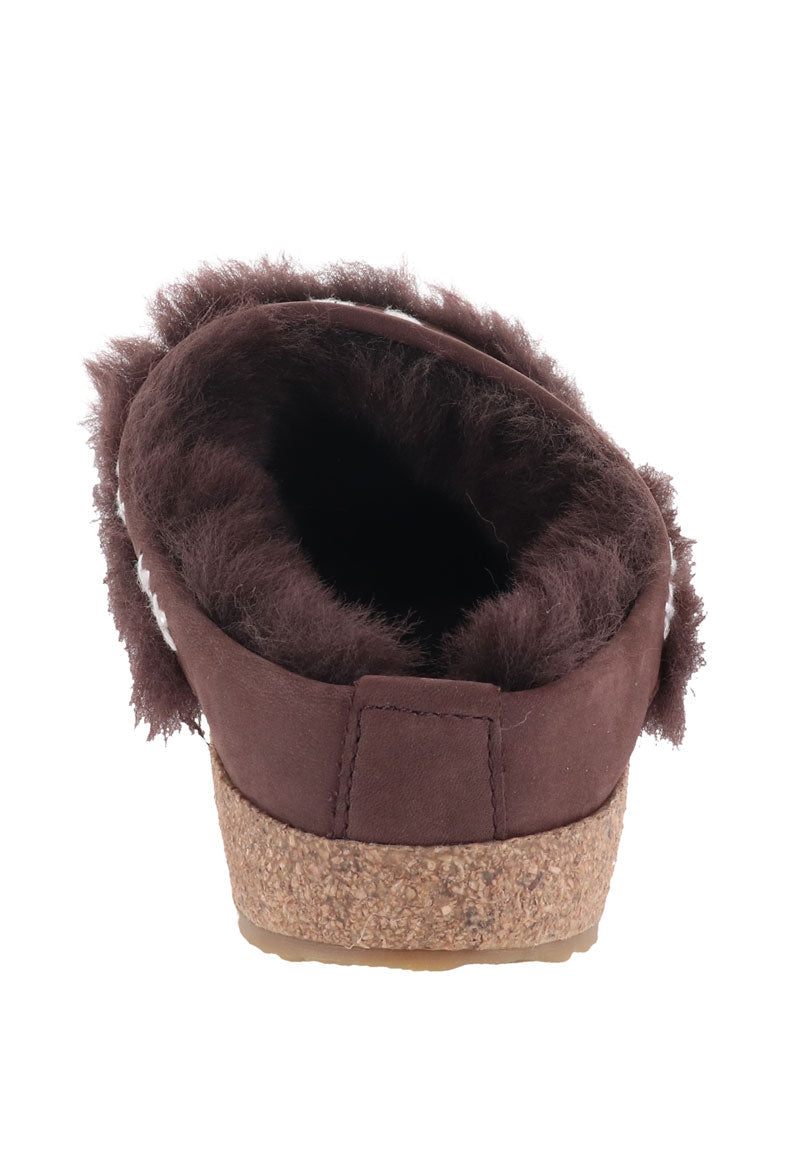 haflinger-shearling-clogs-shetland #color_dark brown