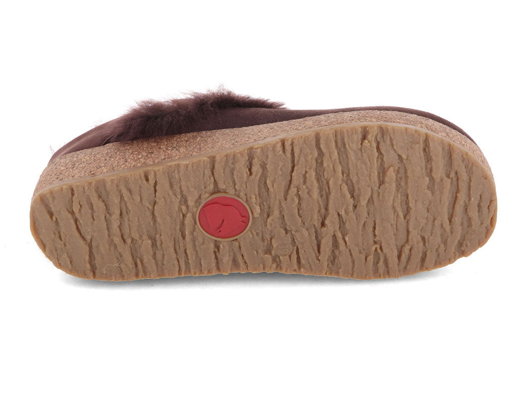 haflinger-shearling-clogs-shetland #color_dark brown