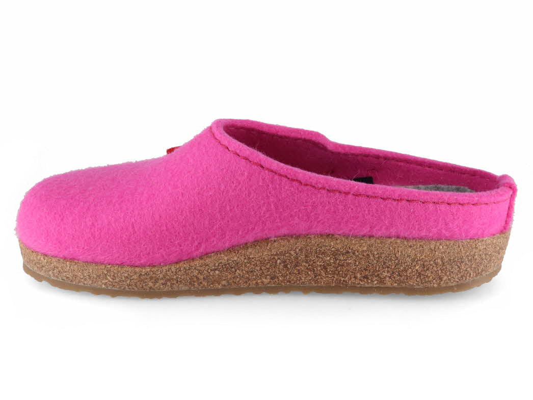 1 HAFLINGER-Women-Clogs-Grizzly-Kanon-pink #farbe_Pink