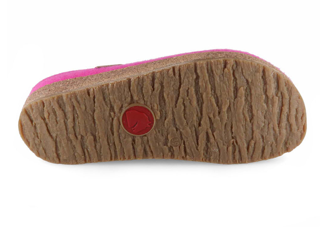 1 HAFLINGER-Women-Clogs-Grizzly-Kanon-pink #farbe_Pink