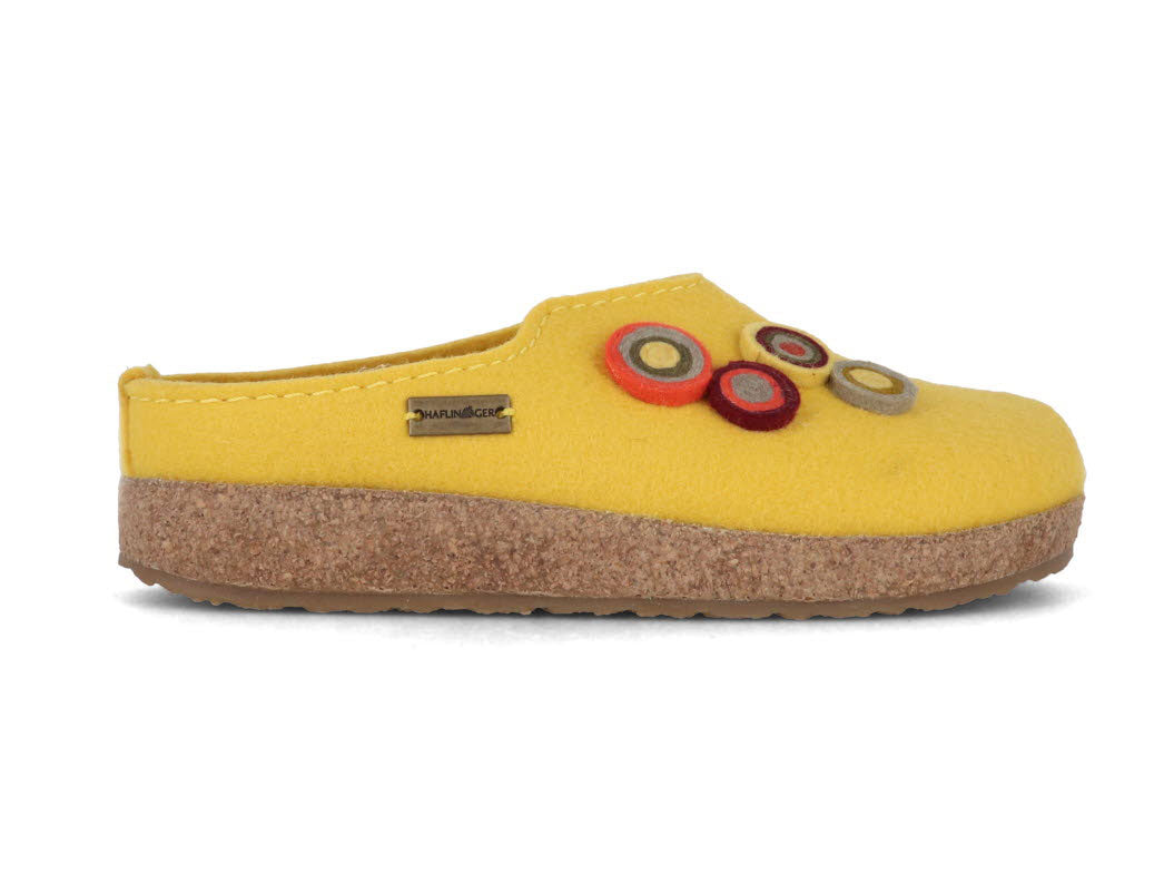 1 HAFLINGER-Women-Felt-Clogs-Grizzly-Kanon-yellow #farbe_Yellow