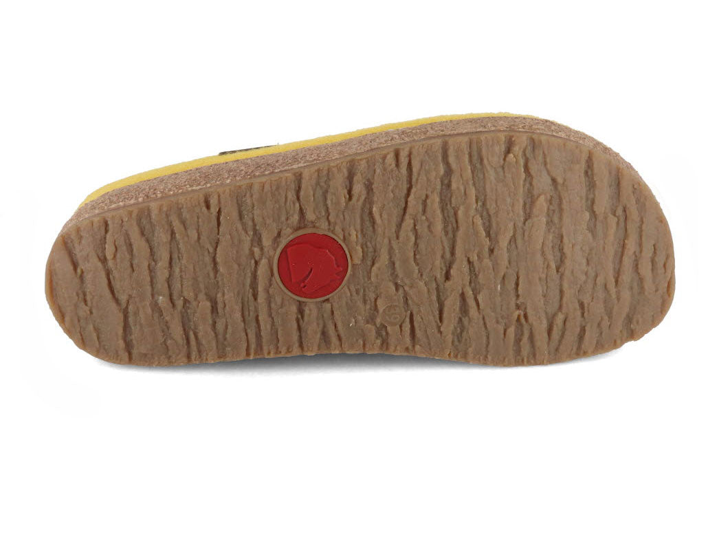 1 HAFLINGER-Women-Felt-Clogs-Grizzly-Kanon-yellow #farbe_Yellow