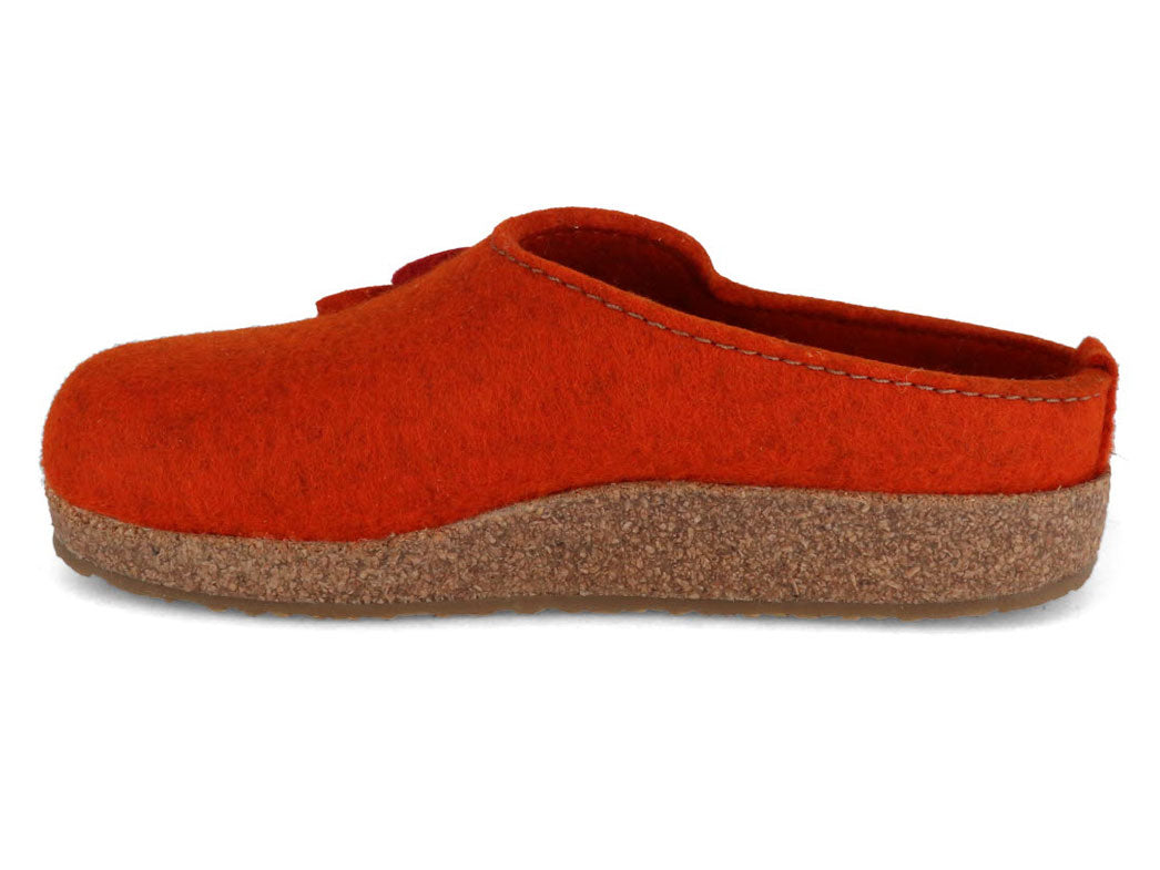 1 HAFLINGER-Clog--Grizzly-Kanon-Rust #farbe_rust