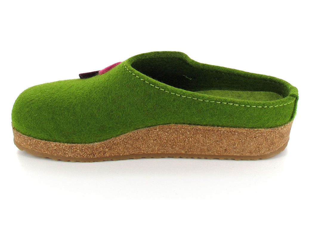 1 HAFLINGER-Clog--Grizzly-Kanon-GrassGreen #farbe_Green