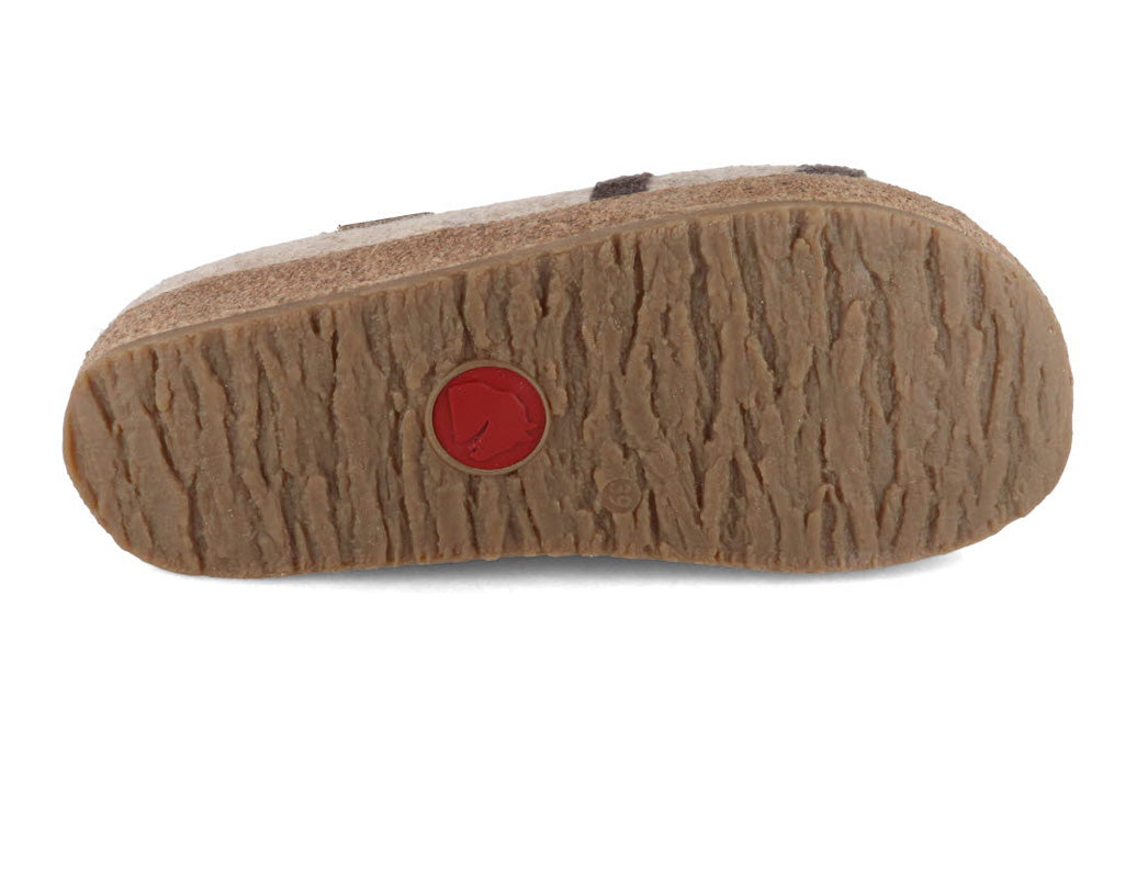 1 HAFLINGER-Women-Felt-Clogs-Grizzly-Lu-beige #farbe_Beige