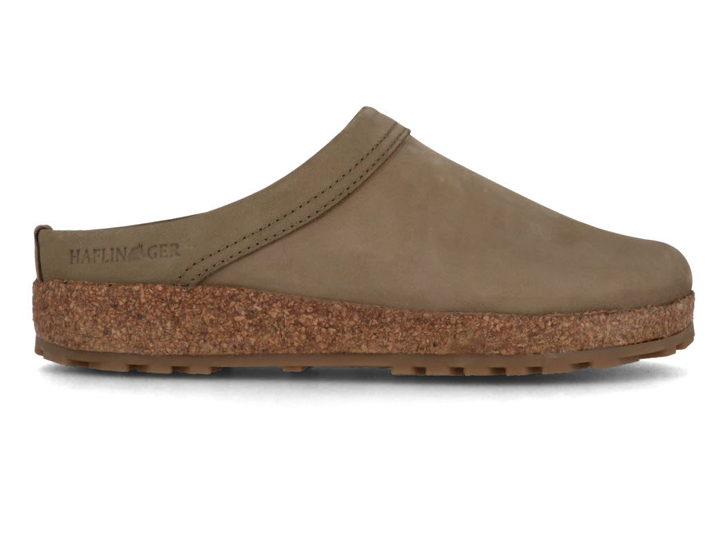 1 HAFLINGER-Leather-Clogs-with-Arch-Support-Malm-reed-green #farbe_Oliv