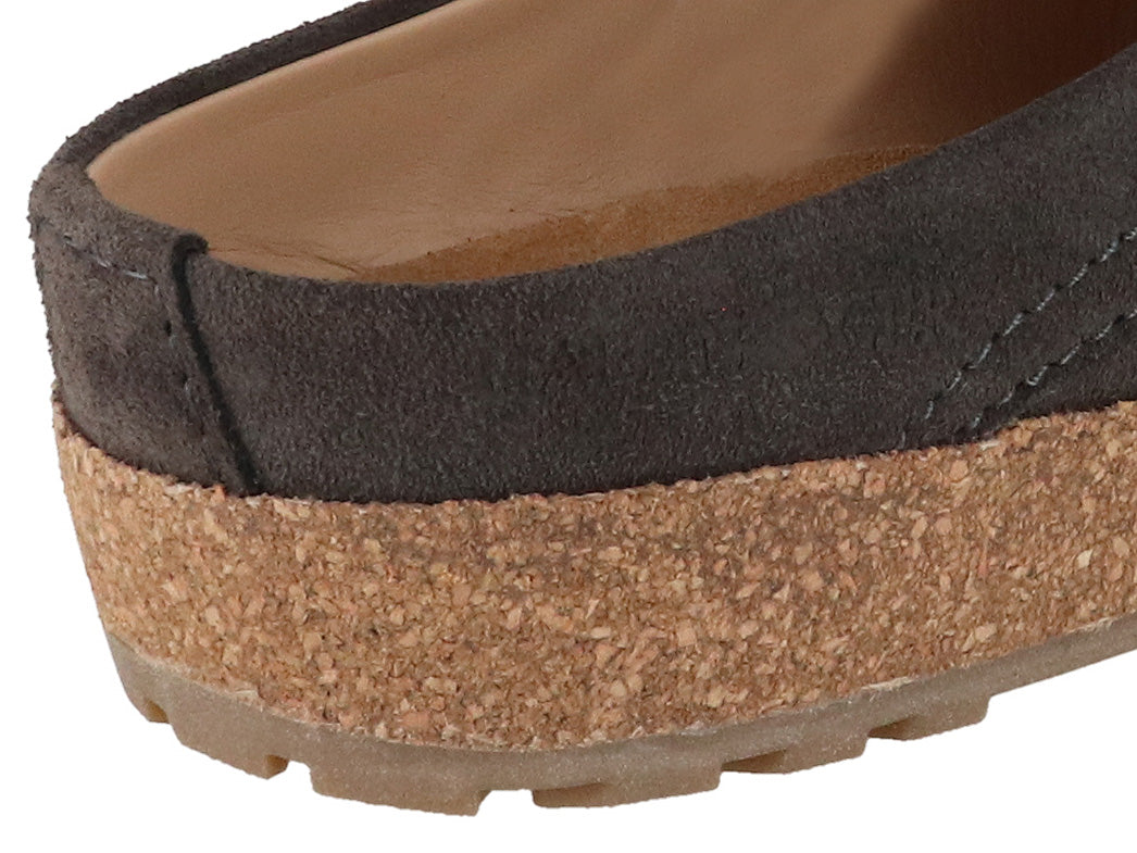 1 HAFLINGER-Men-Women-Leather-Clogs-with-Arch-Support-Bio-Malm-graphite #farbe_Gray