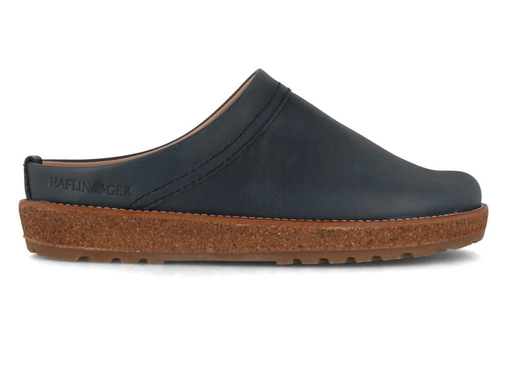 1 HAFLINGER-Men-Women-Leather-Clogs-Travel-Classic-bali #farbe_Blue
