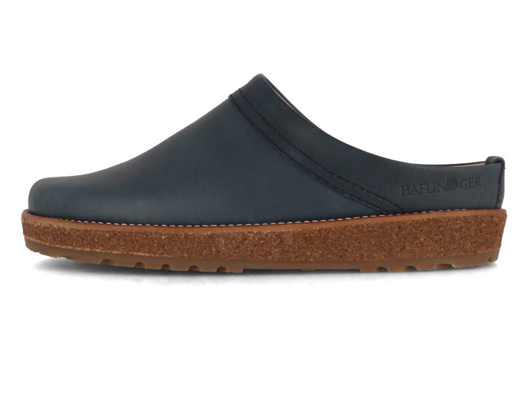 1 HAFLINGER-Men-Women-Leather-Clogs-Travel-Classic-bali #farbe_Blue
