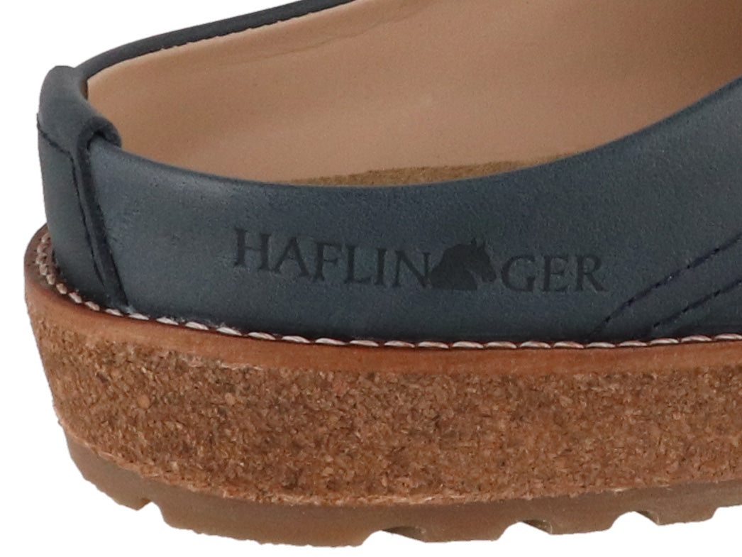 1 HAFLINGER-Men-Women-Leather-Clogs-Travel-Classic-bali #farbe_Blue