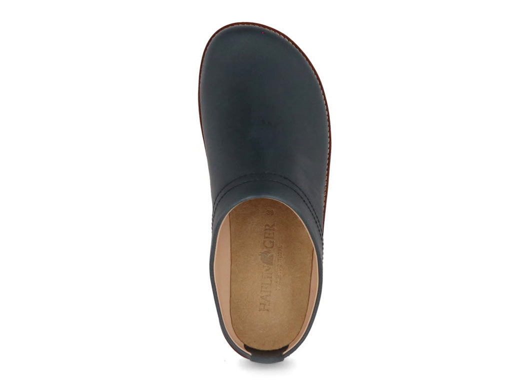 1 HAFLINGER-Men-Women-Leather-Clogs-Travel-Classic-bali #farbe_Blue