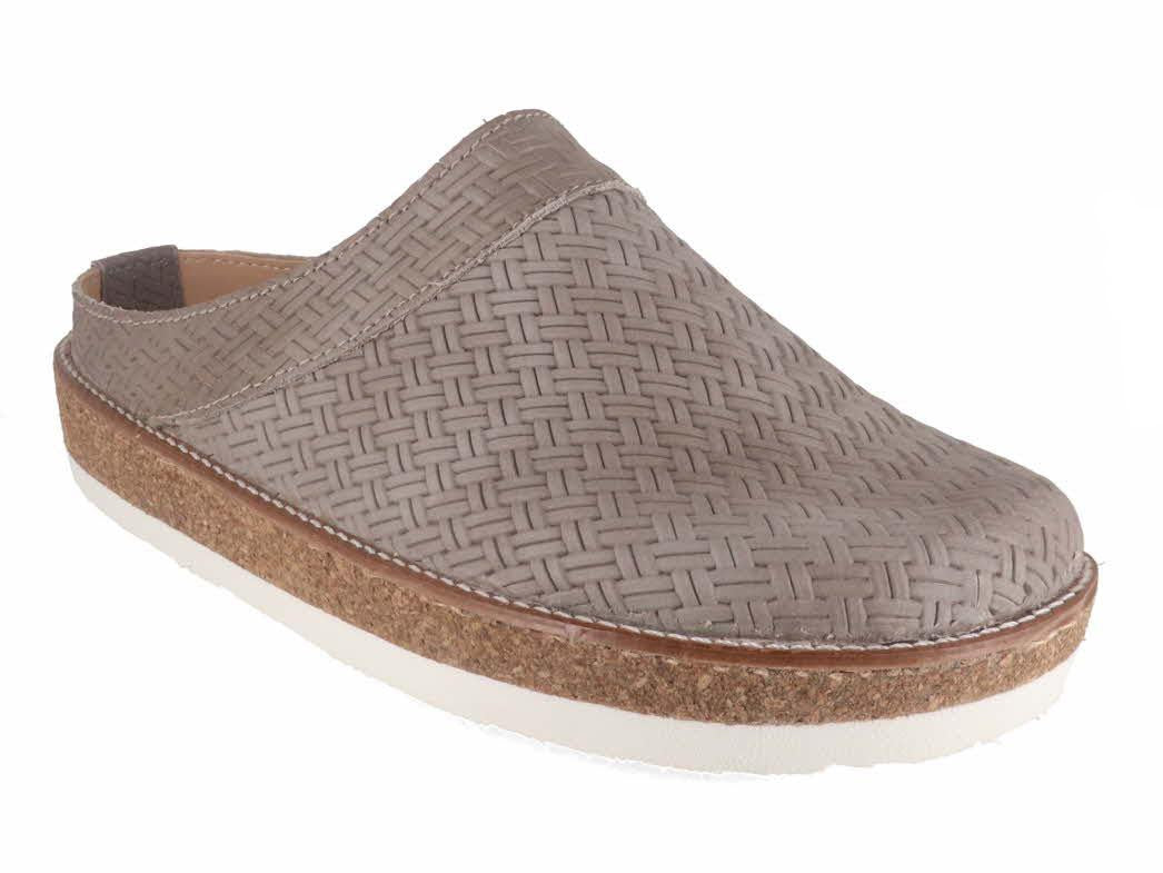HAFLINGER-Women-Clogs-Travel-Neo-Braided-Pearl-Gray #farbe_Grey