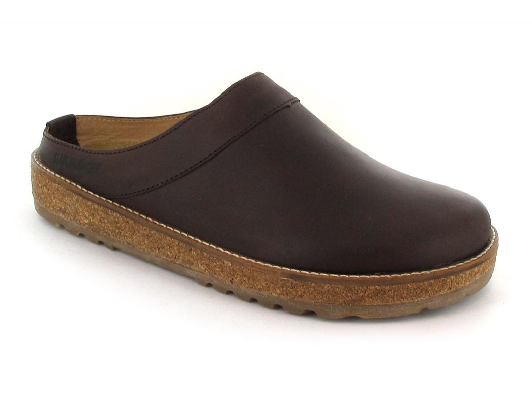 HAFLINGER-Clog--Travel-Classic-Brown #farbe_Brown