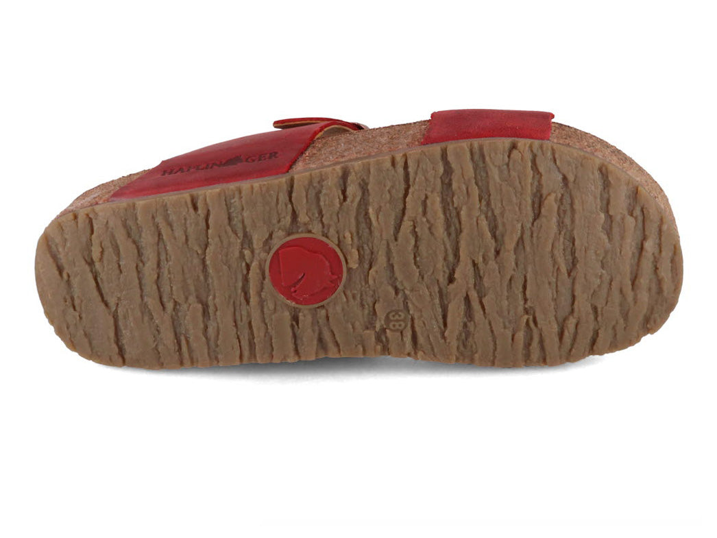 1 HAFLINGER-Women-Leather-Sandals-Bio-Andrea-red-country #farbe_Red