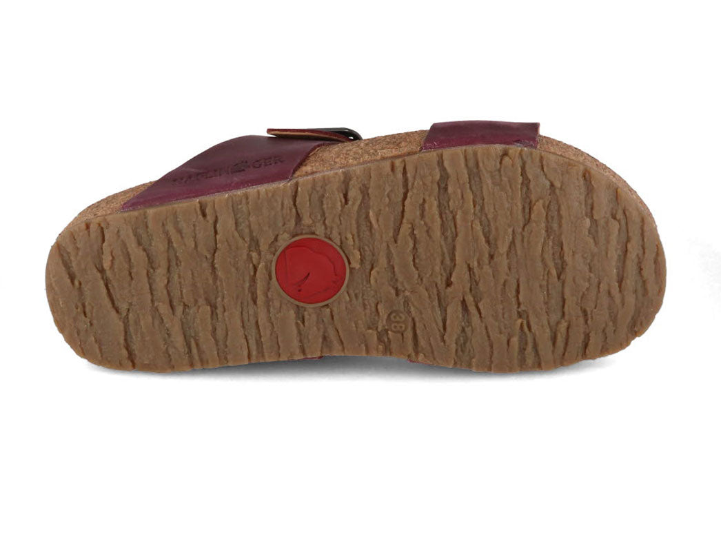 haflinger-two-strap-sandals-andrea #color_bordeaux-red