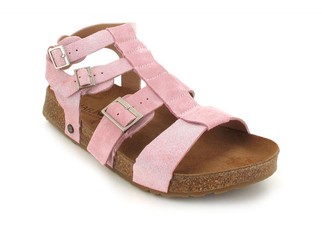 haflinger-women's-leather-sandals-mana #color_rose