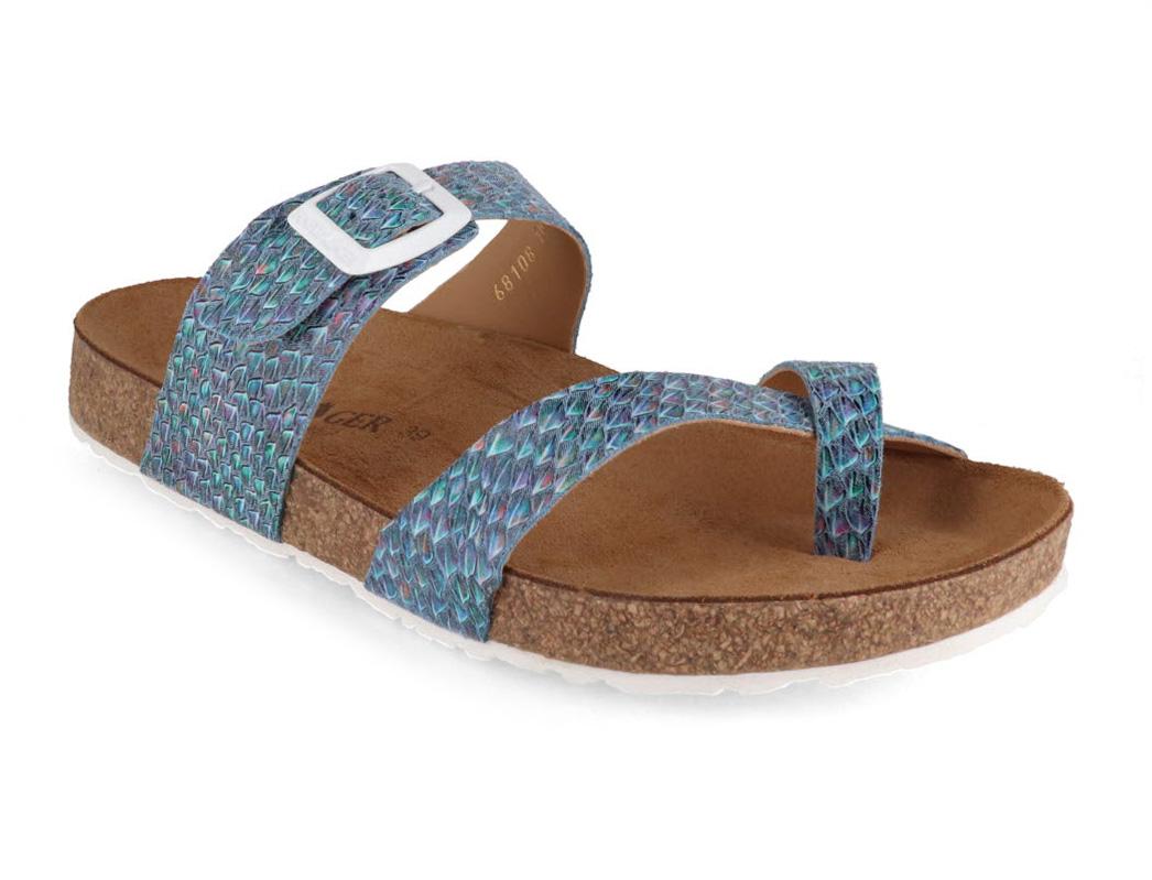 HAFLINGER-Women-Bio-Sandals-Juno-pine-capri #farbe_Blue