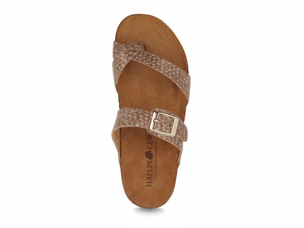 1 HAFLINGER-Women-Bio-Sandals-Juno-brown-pine #farbe_Beige