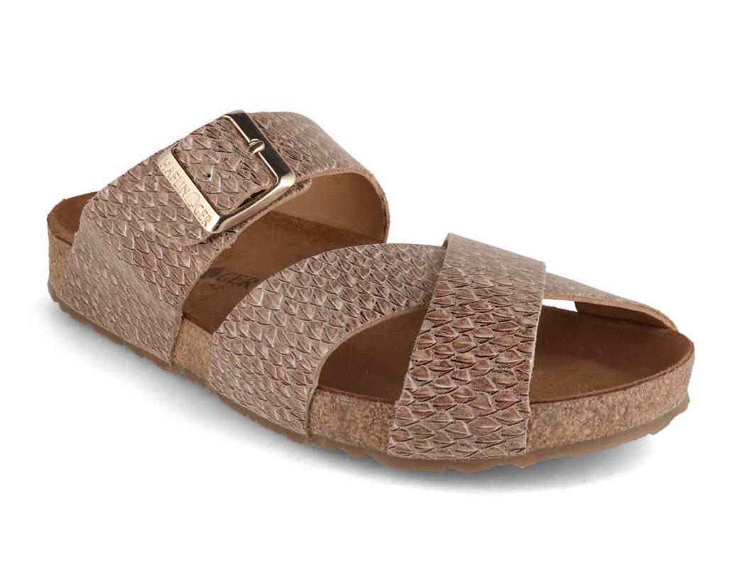 HAFLINGER-Women-Leather-Sandals-Bio-Animo-brown-pine #farbe_Brown