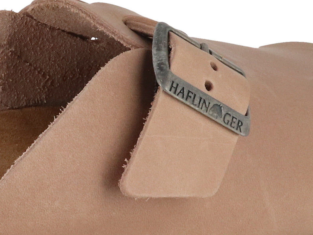 1 HAFLINGER-Men-Women-leather-Clogs-Porto-taupe #farbe_Gray