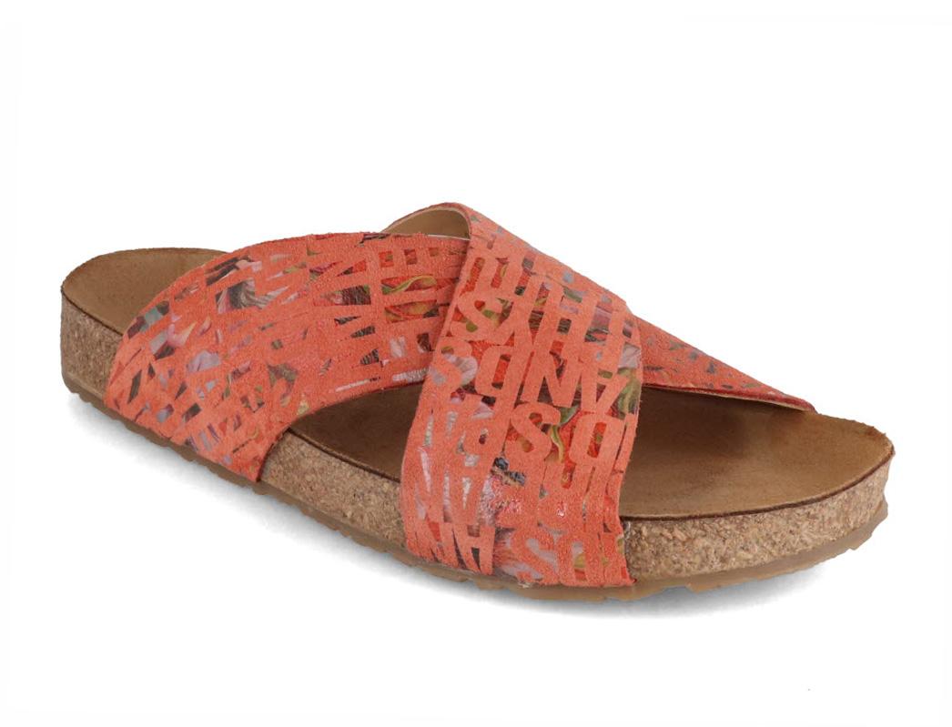 HAFLINGER-Women-Bio-Sandals-Mio-coral-words #farbe_Orange