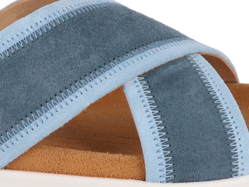 1 HAFLINGER-Women-Leather-Sandals-Summer-Slides-Palma-jeans #farbe_Blue