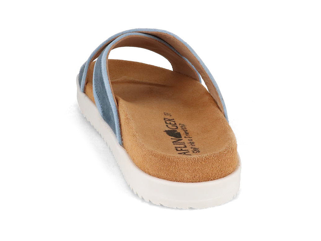 1 HAFLINGER-Women-Leather-Sandals-Summer-Slides-Palma-jeans #farbe_Blue