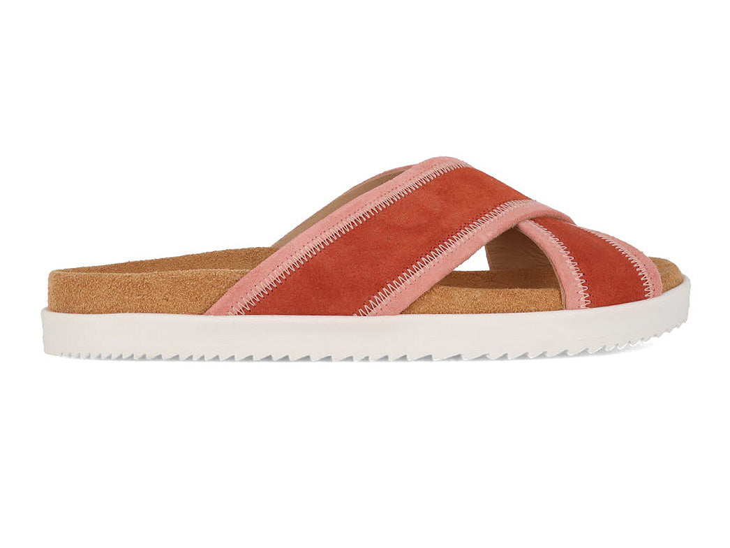 1 HAFLINGER-Women-Leather-Sandals-Summer-Slides-Palma-rust #farbe_Rust