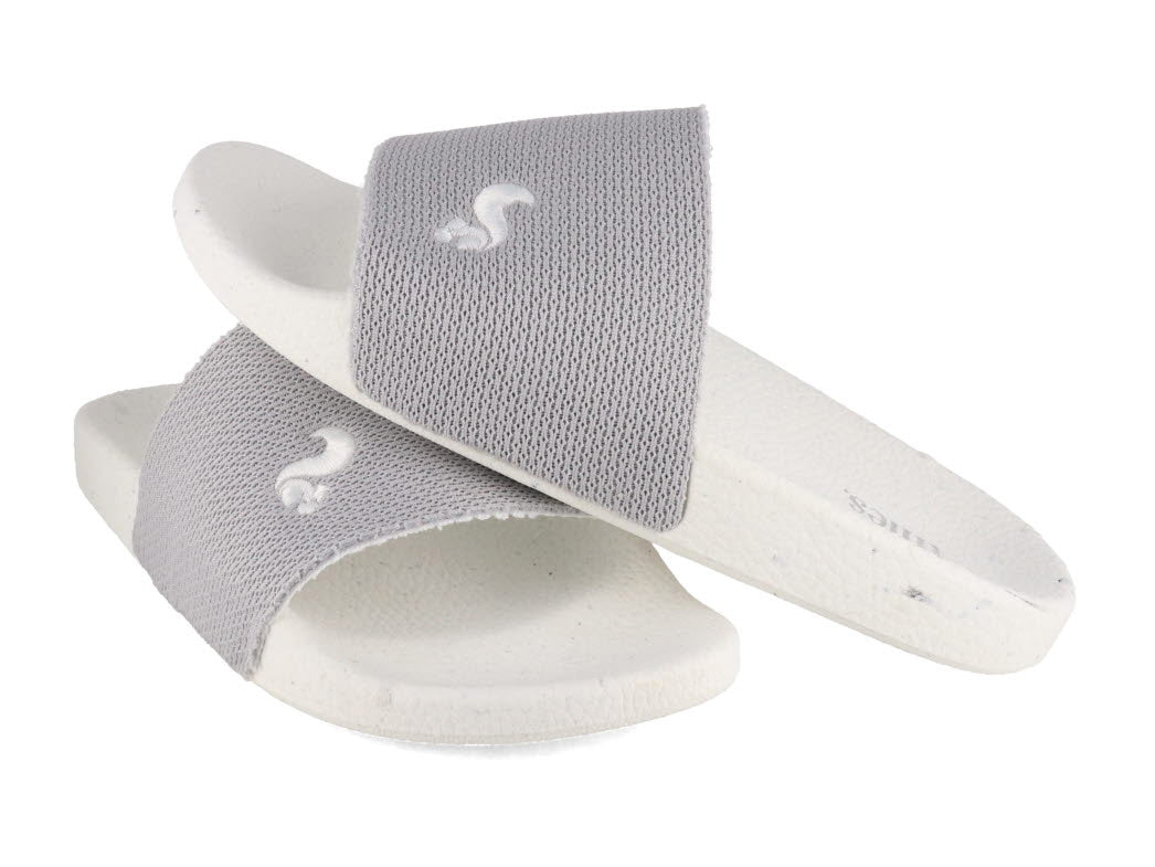 1 THIES-Women-Eco-Mule-Beach-whitelight-greywhite #farbe_Grey