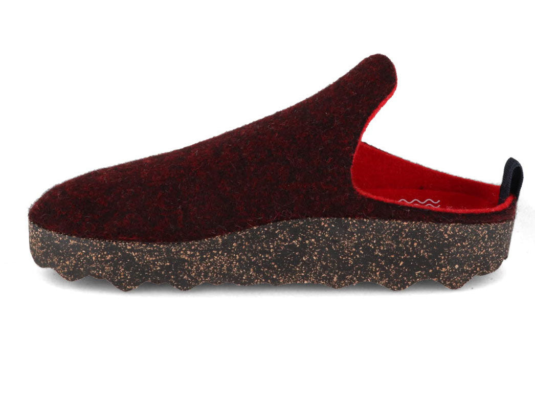 1 ASPORTUGUESAS-Shoes--Felt-Slippers-Come-Merlot-Double #farbe_Red