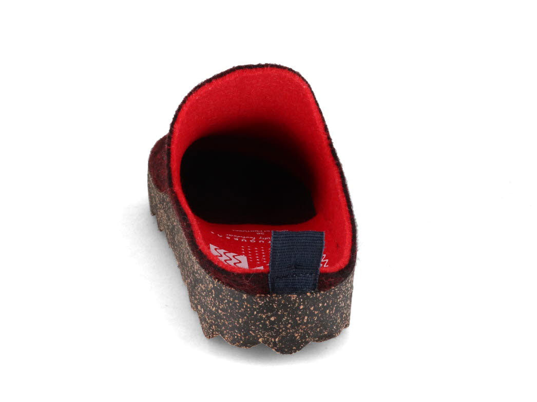 1 ASPORTUGUESAS-Shoes--Felt-Slippers-Come-Merlot-Double #farbe_Red