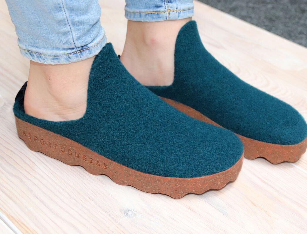 1 ASPORTUGUESAS-Slipper--Come-Peacock-Blue #farbe_Türkis