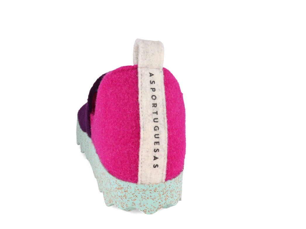1 ASPORTUGUESAS-Shoes--Felt-Slippers-City-dk-PurpleFuchsia #farbe_Colorful