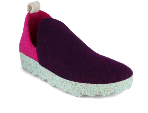 ASPORTUGUESAS-Shoes--Felt-Slippers-City-dk-PurpleFuchsia #farbe_Colorful