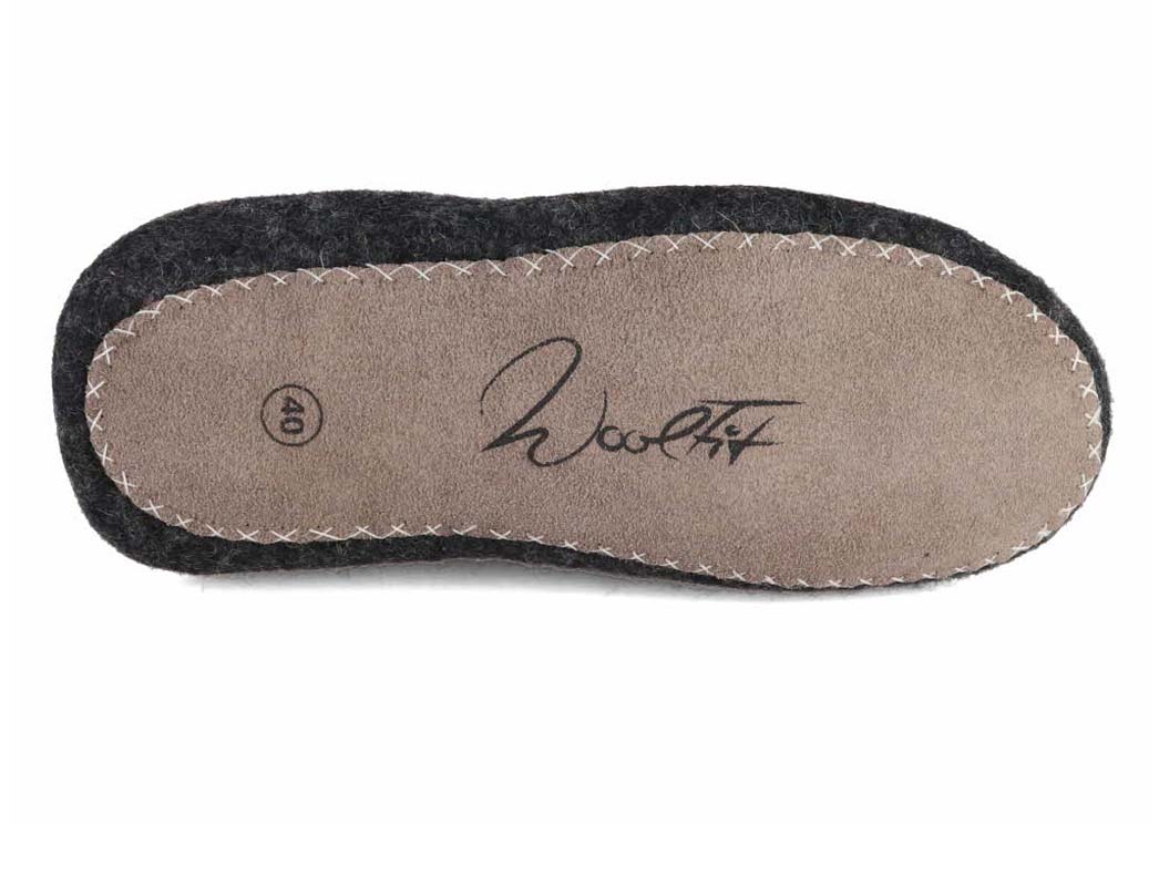 Woolfit Ecofriendly Guest Slippers Tibet Gray, footwear, pair lifestyle layout